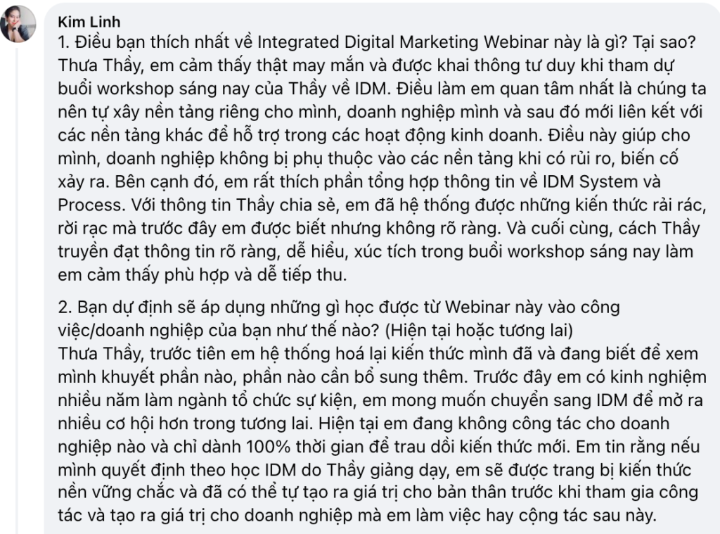 Integrated Digital Marketing